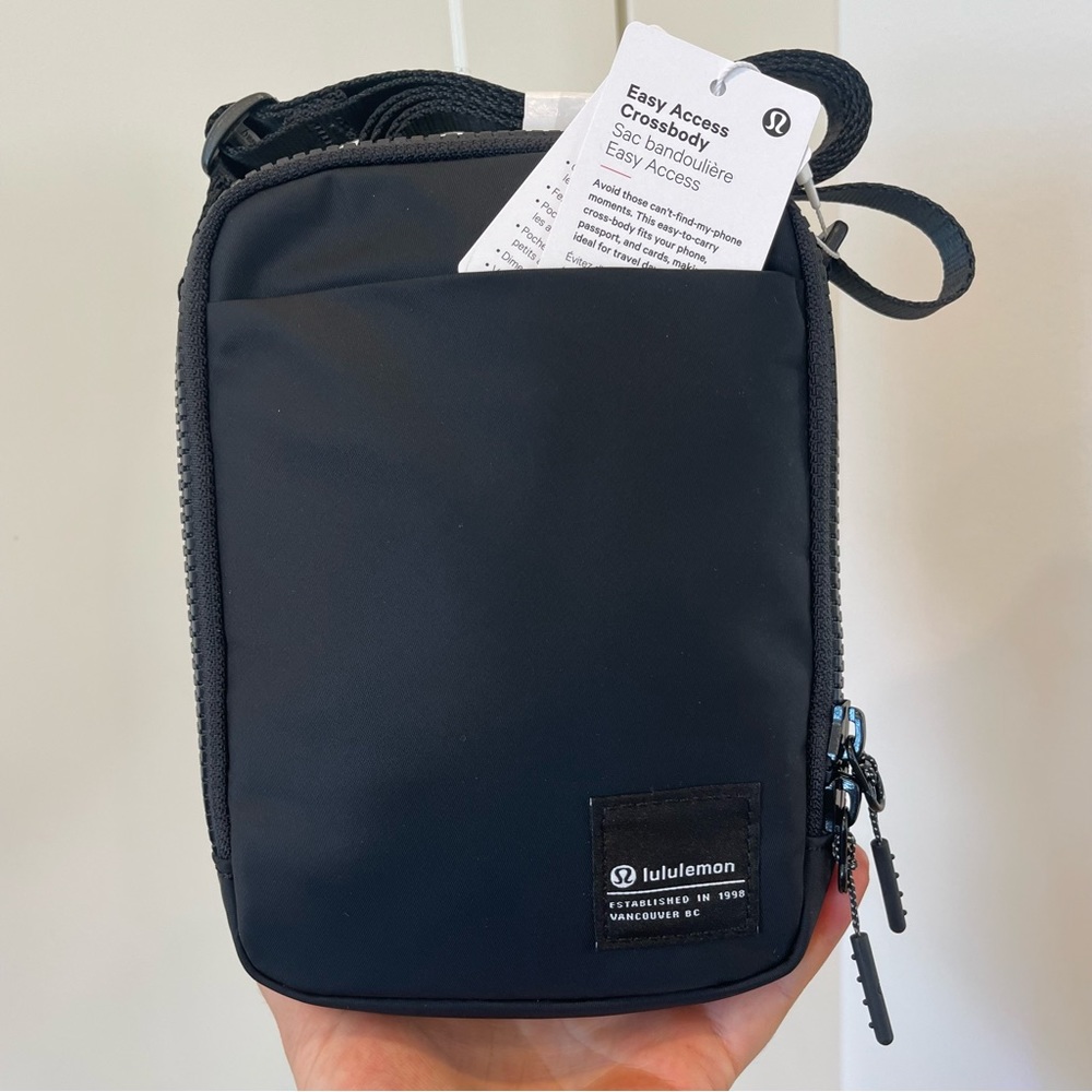 NWT Lululemon Easy Access Crossbody Bag 1.5L in black ( RARE ) - Picture 11 of 16